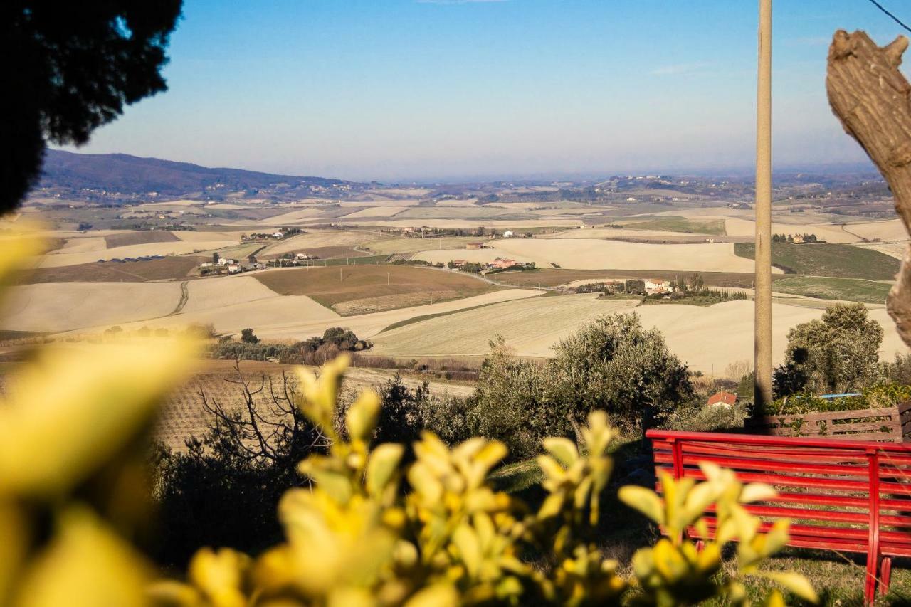 Agriturismo Le Vignacce Vila Santa Luce Exterior foto